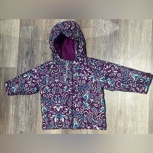 Like new! Columbia coat jacket • 2t Floral Purple Kids Jacket